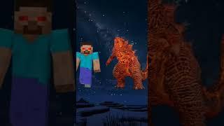 Herobrine vs Monsterverse  #shorts #minecraft #GKgamer