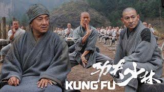 MonkDescendsMountainFistCombatVsWeaponsPowerfulWarriorActionShaolinLegend