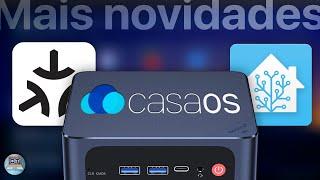 CasaOS, Home Assistant e Matter no meu servidor caseiro | Ficou ótimo