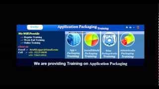 Application Packaging Training Overview