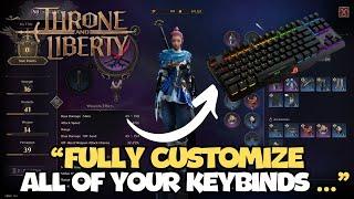 Throne And Liberty: USE THESE KEYBINDS AND SETTINGS FOR A BETTER EXPERIENCE | BEGINNER GUIDE