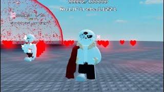 Omnipotent Sans Showcase (Weird Ssns Fighting Game Roblox)