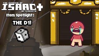  Isaac Afterbirth Plus Item Spotlight - The D1  - What does the D1 do?  How to use the D1!