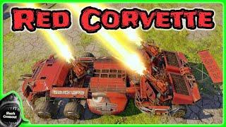 The Red Corvette - Ultimate Parser Cockpit [Crossout Gameplay ►147]