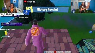 PLAYING FORTNITE UNTIL WE WIN pt 5 ️ ft. Kai Cenat (RANKED)