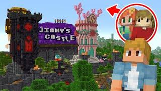 I Built A CASTLE And My FRIENDS Raided It! /w Grian, Joel, Gem, Skizz & Impulse!