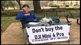 The Mini 4 Pro is the best drone under 250 grams, BUT...