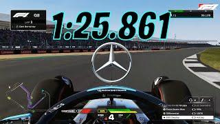 Dani Bereznay's Silverstone Example Lap 1:25.861. ERS + Brake Bias. F1 Esports Build