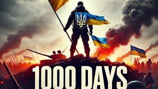 1000 days of Ukrainian resistance to Russia's invasion