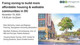 Fixing zoning to build more affordable housing & walkable communities in DC