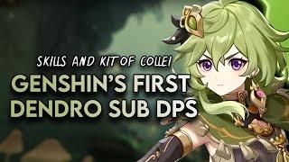 First FREE Dendro Sub DPS? Collei Skills and Kit Explained! (Genshin Impact 3.0 Sumeru)