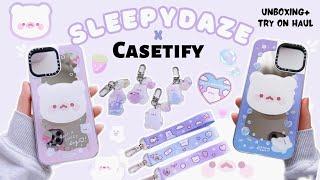 🫧SLEEPYDAZECASETIFY️ $200+ haul, Unboxing + try on! aesthetic phone cases and accessories 