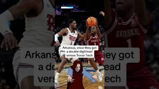 What a game… #thisismarch #marchmadness #arkansas #texastech #overtime #sportstar #chinstrap