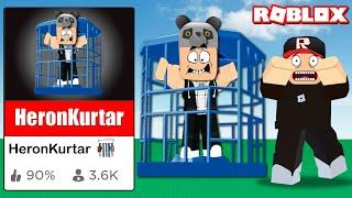 HeronKurtar Oynadık!! Kendi Macera Oyunumuzu Yaptık - Panda ile Roblox Heronpuppy'i Kurtar