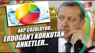 AKP çözülüyor... Erdoğan'ı korkutan anketler... CHP'liler açık ara öndeler...