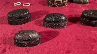 Four kinds of high-precision japanese swords fuchi & kashira are ready. - Z-sey