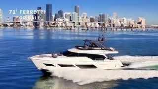 Discover the 72' Ferretti Yacht for Sale | Seawise Yachts