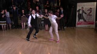 Sergey Galperin and Anna Yakshina — Lindy Hop Advanced Strictly Finals at Tantsklass Cup 2017