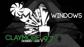 Claymore's CryptoNight GPU Monero (XMR) Miner v9.7