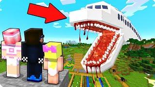 PLANE EATER SURVIVAL IN MINECRAFT! INFECTED SKY