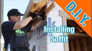 How to Install Soffit and Build Bird Boxes: How To Build A Shed ep 14