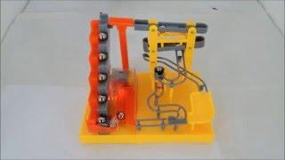 DIY assemble plastic BO marble run 9921