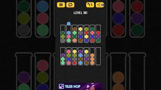 Ball sort puzzle level 181