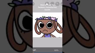 BRO SHE IS SO MISCHARACTERIZED #roblox #dandysworld #bassie