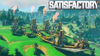 Сжигаем Нефть - AlexFresh и Механик - Satisfactory