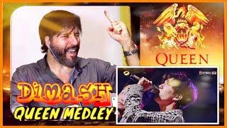 REACTION | Dimash & Super Vocal Boys on Singer 2019 | DIMASH QUEEN MEDLEY | HUNAN TV, I LOVE YOU!!!!