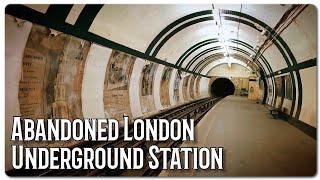 Abandoned UNDERGROUND STATION Aldwych London.