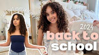 back to school 2024 I school supply shopping | haul | pack my backpack | vlog