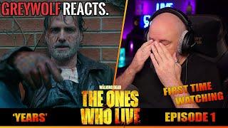 TWD: 'THE ONES WHO LIVE' - Episode 1 'Years' | REACTION/COMMENTARY - FIRST WATCH