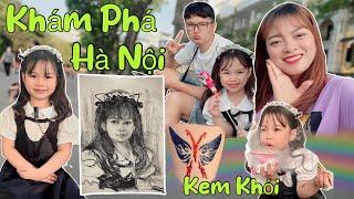 Gia Đình Hằng Nheo Khám Phá Phố Đi Bộ Hà Nội | Hằng Nheo Vlog