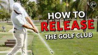 How To RELEASE the Golf Club In The Downswing