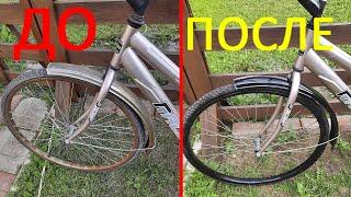 WE ELIMINATE RUST ON THE BIKE with our own hands. How to get rid of corrosion.