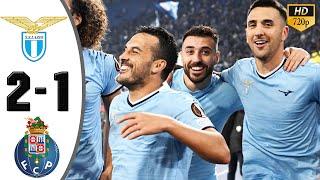 Lazio vs Porto 2-1 Highlights & All Goals 2024 HD