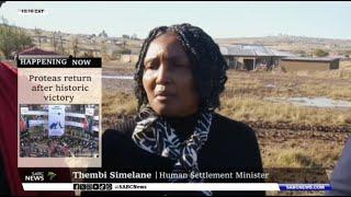 Eastern Cape Floods | Human Settlements Ministe visits E Cape after deadly floods