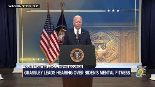 ‘The Biden administration failed:’ Iowa Senator leads hearing over Biden’s mental fitness