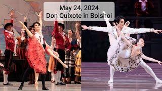 Collection of the moments with Kimin Kim in the news about Don Quixote on May 24, Bolshoi Theatre