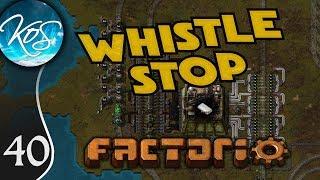 Whistle Stop Factorio Ep 40: NUCLEAR POWER - Mod Spotlight, Let's Play, Gameplay