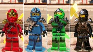 The LEGO Ninjago Movie Videogame - How to Unlock Classic Ninjas (Kai, Jay, Cole, Lloyd, Nya, Zane)