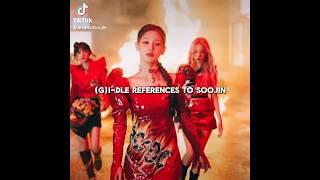 They’re never letting us forget her #soojin #gidle