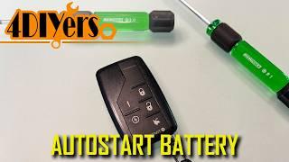 How to Replace the Battery in an Autostart Keyless Remote