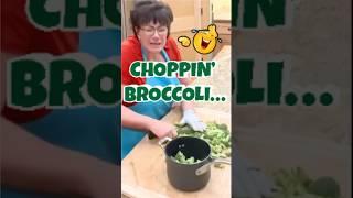 STOP Chopping Broccoli WRONG! Easy Hack for doing it right