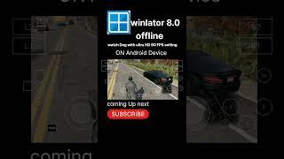 Watch Dogs On Android with ultra HD 60 FPS setting Winlator 8.0 #pixelwatch #frameplay #watchdogs