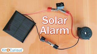 Solar Alarm  - Kit4Curious DIY Toys