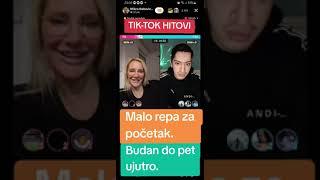 Milica Dabović i Andi King:Igra sa poznatima #humor #tiktok