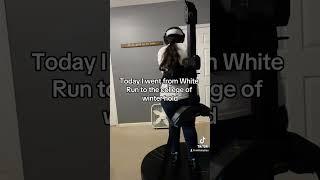 Day 4 of using the Vr treadmill to lose weight #gaming #skyrim #vr #vrtreadmill