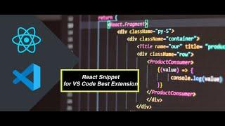 ReactJS Best VSCode Extension || Simple React Snippets